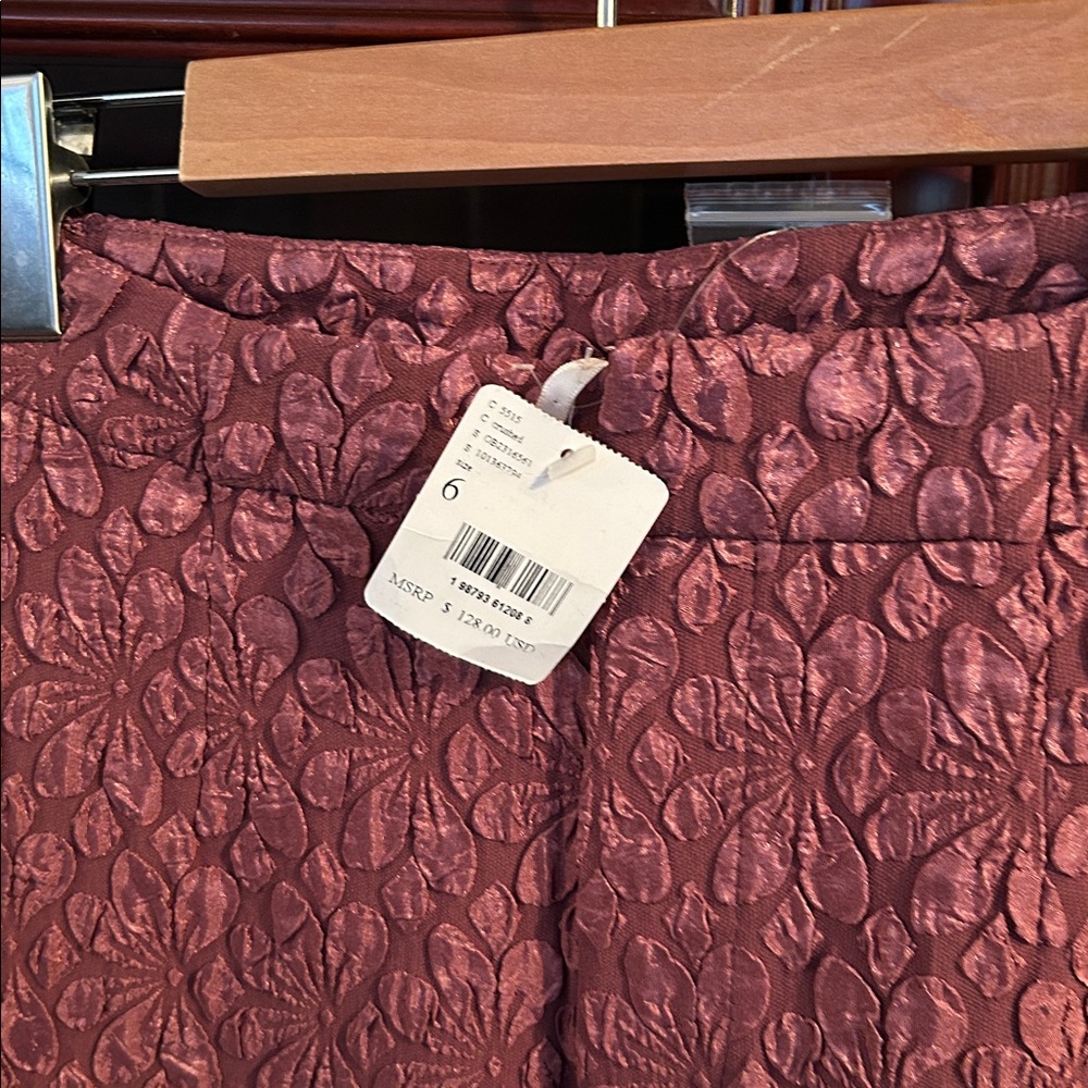 FREE PEOPLE Runaway Floral Flare Pants size 6 - Picture 15 of 15